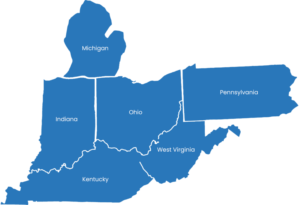 territory map Ohio
