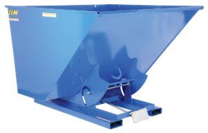 Dumping Hopper with Bumper Release