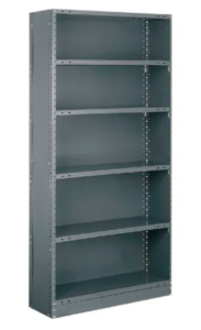 Closed Steel Shelving Section