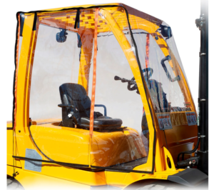 Vinyl Forklift Cab Enclosure