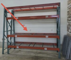 Pallet Rack for Basement