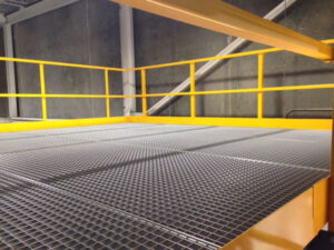 Metal Bar Grate Deck
