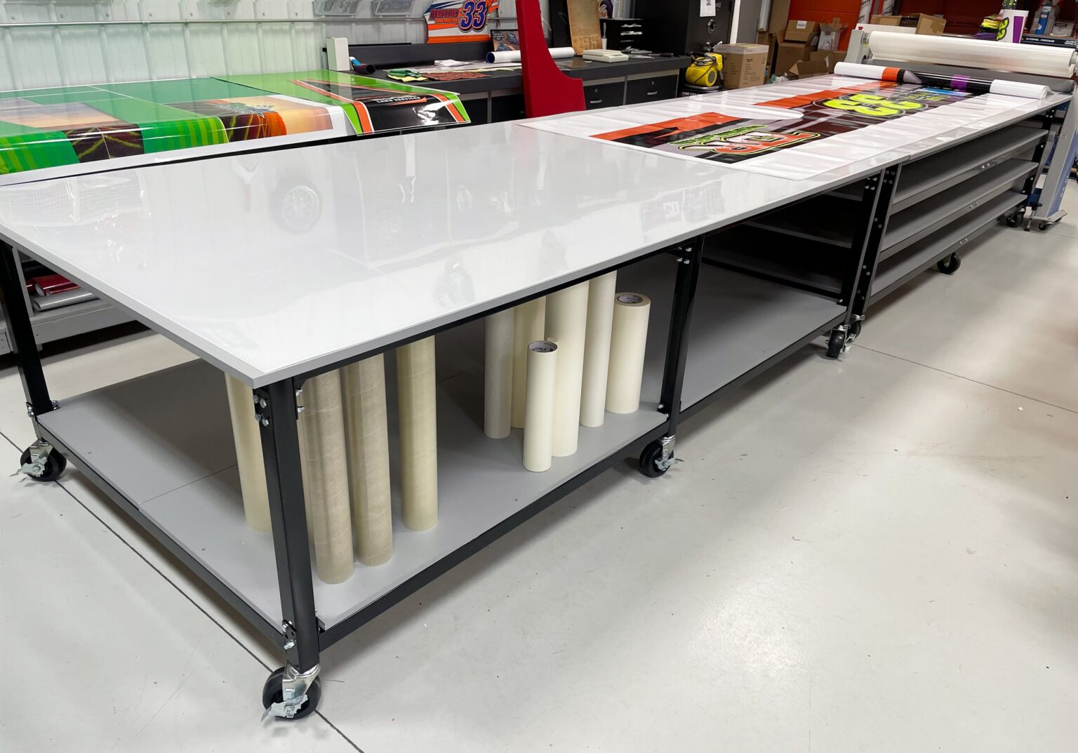Production Structures Table Industrial Workbenches, Shop Desks & Production Tables | Ohio