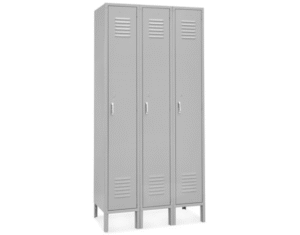 single tier locker