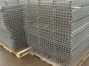 Used pallet rack wire decks