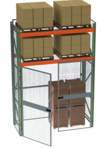 husky rack and wire pallet rack wire enclosure