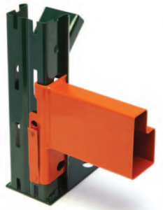 Ridg-u-rak slotted style pallet rack