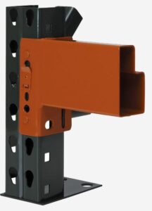 Ridg-u-rak teardrop style pallet rack