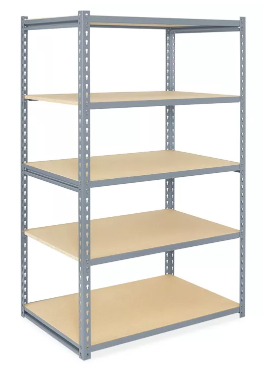 Western Pacific Storage Systems RIVETIER 3 Boltless Rivet Shelving section